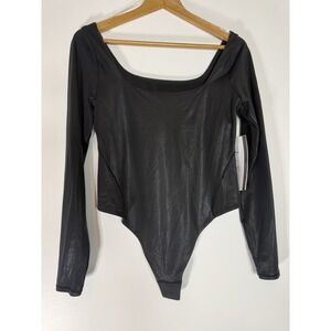 NWT Lululemon Wundermost Ultra-Soft Nulu Shine Long-Sleeve Bodysuit Sz Large